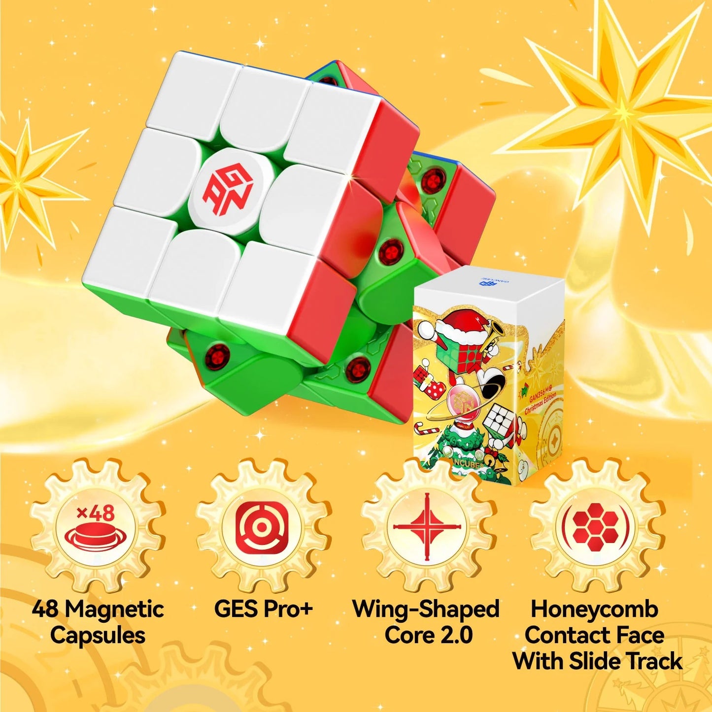 Gan 356 ME Christmas Limited Edition 3x3
