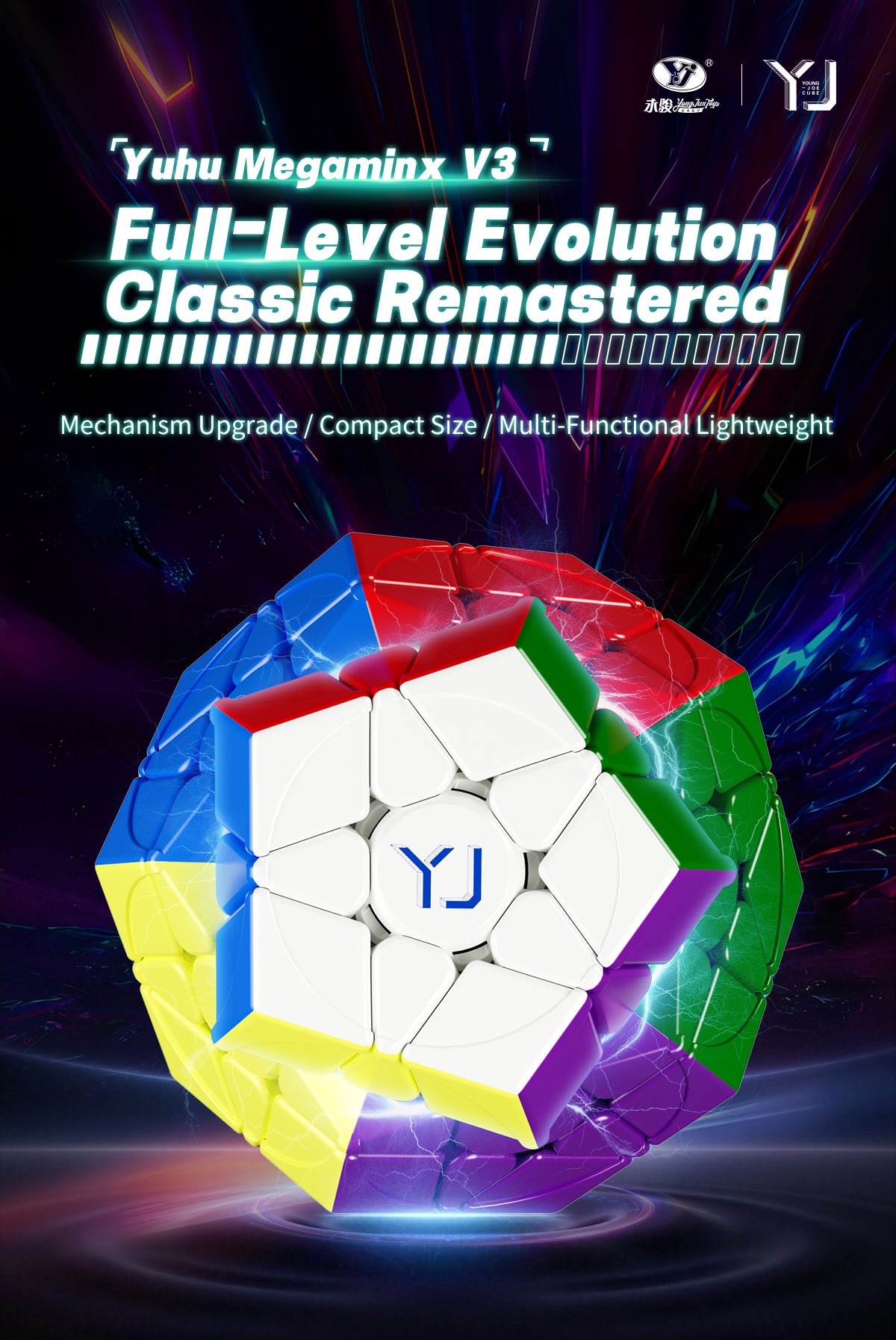 YJ YuHu v3 Megaminx M