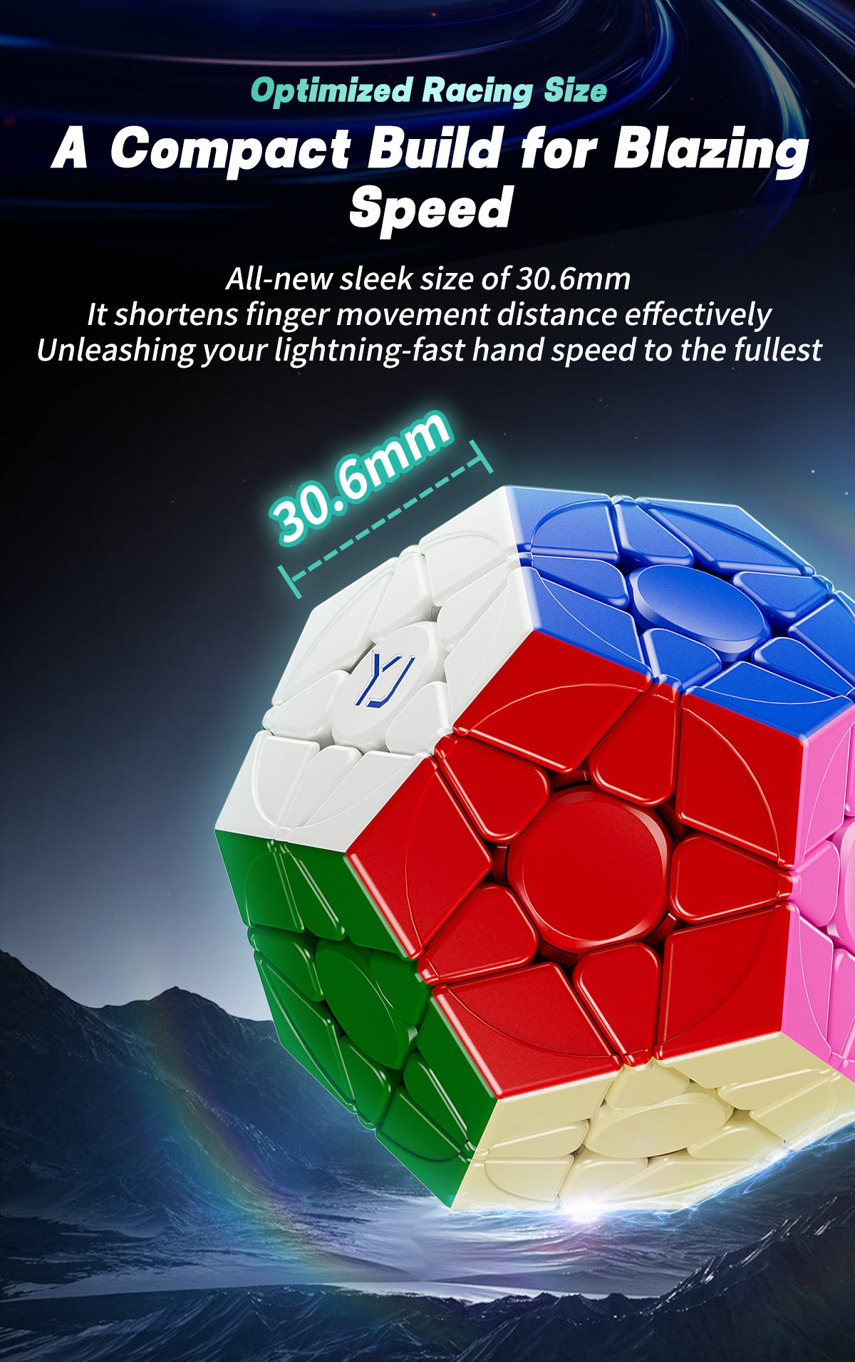 YJ YuHu v3 Megaminx M – The Cubeology