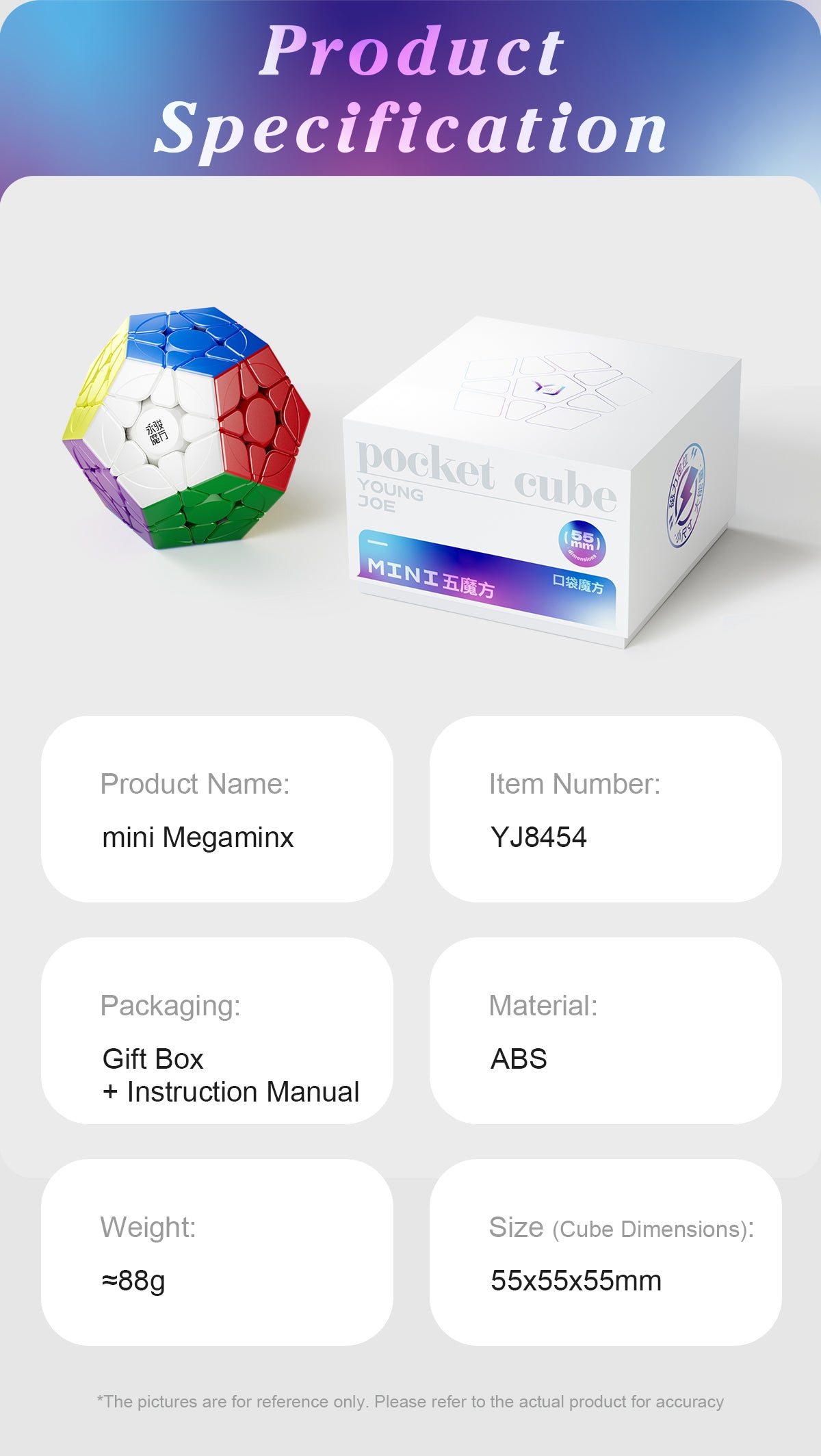 YJ Pocket Mini Megaminx
