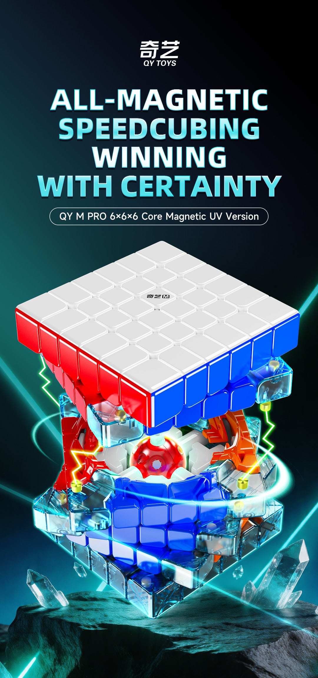 QiYi M Pro Coremagnetic UV 6x6