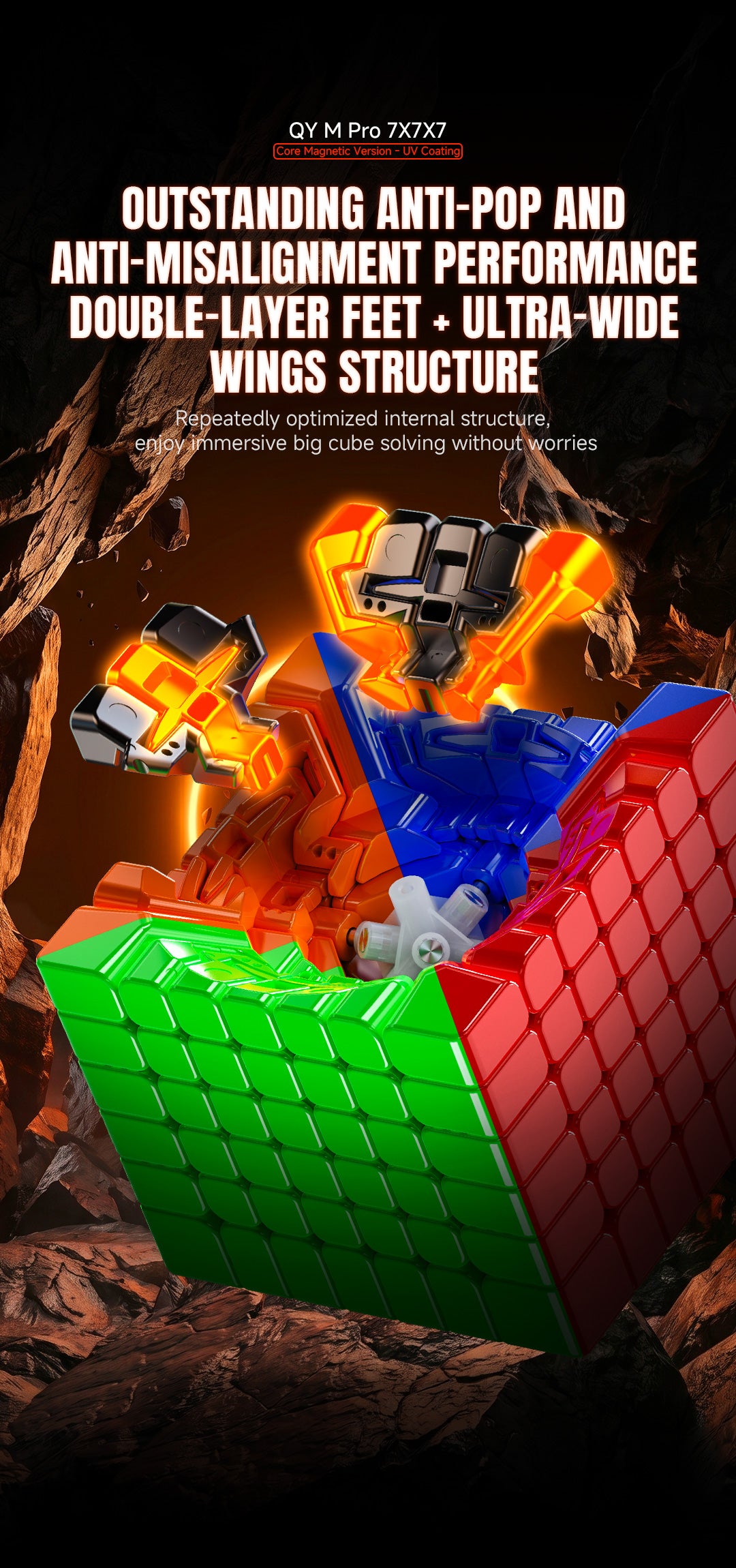 QiYi M Pro Coremagnetic UV 7x7