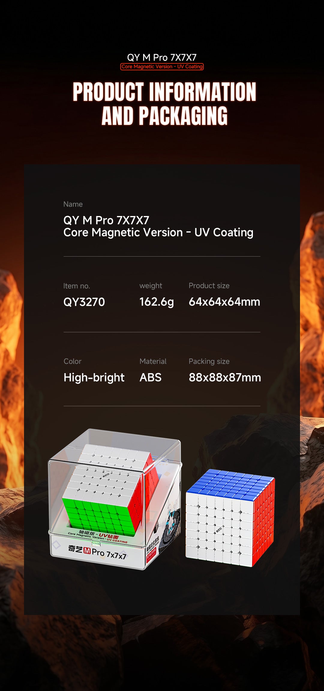 QiYi M Pro Coremagnetic UV 7x7