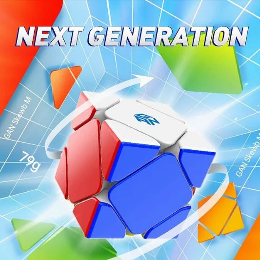 Rubik’s Cube store India  WCA-approved cubes  Budget cubes  Magnetic cubes  Maglev cubes  Speedcubes  Cube accessories  Fast shipping Gan Skewb M - The Cubeology