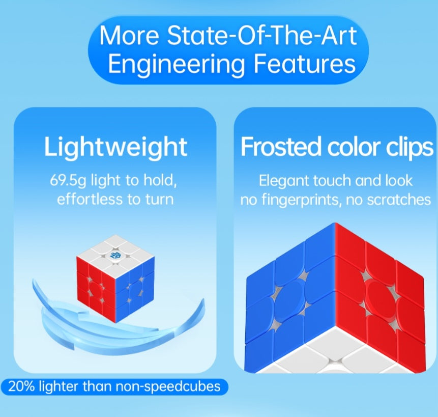 Rubik’s Cube store India  WCA-approved cubes  Budget cubes  Magnetic cubes  Maglev cubes  Speedcubes  Cube accessories  Fast shipping Gan 356 RS 2 Magnetic 3x3 - The Cubeology