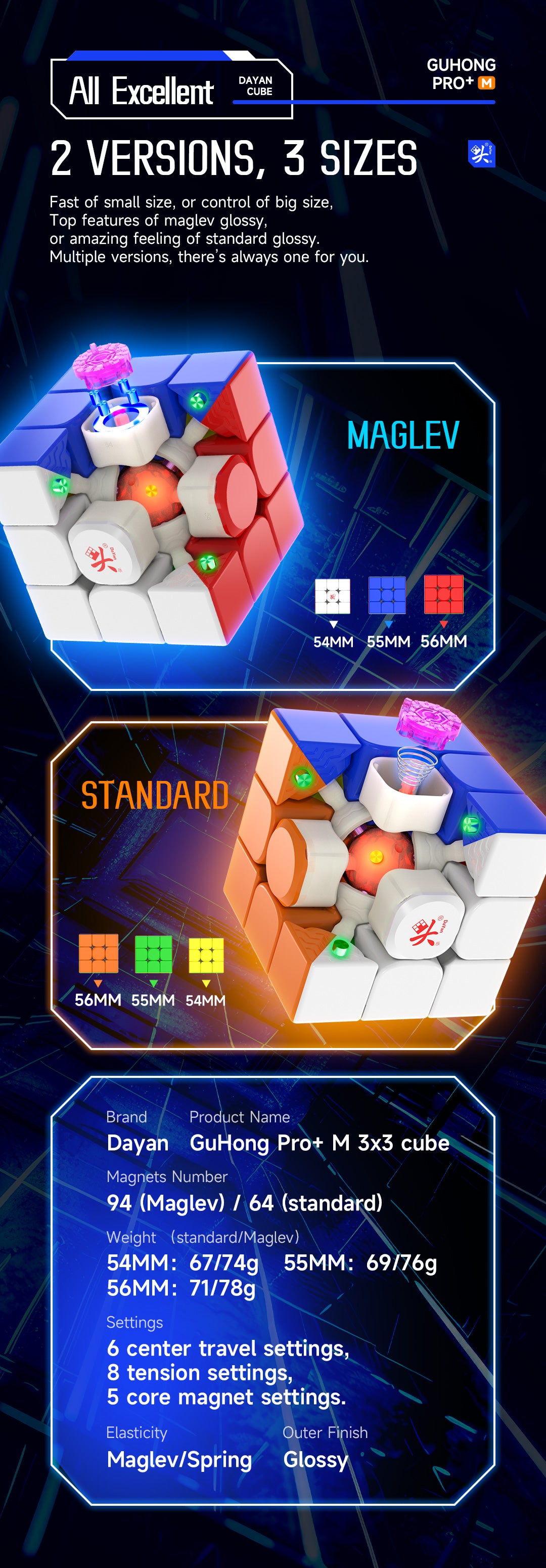 Dayan Guhong Pro+ 3x3