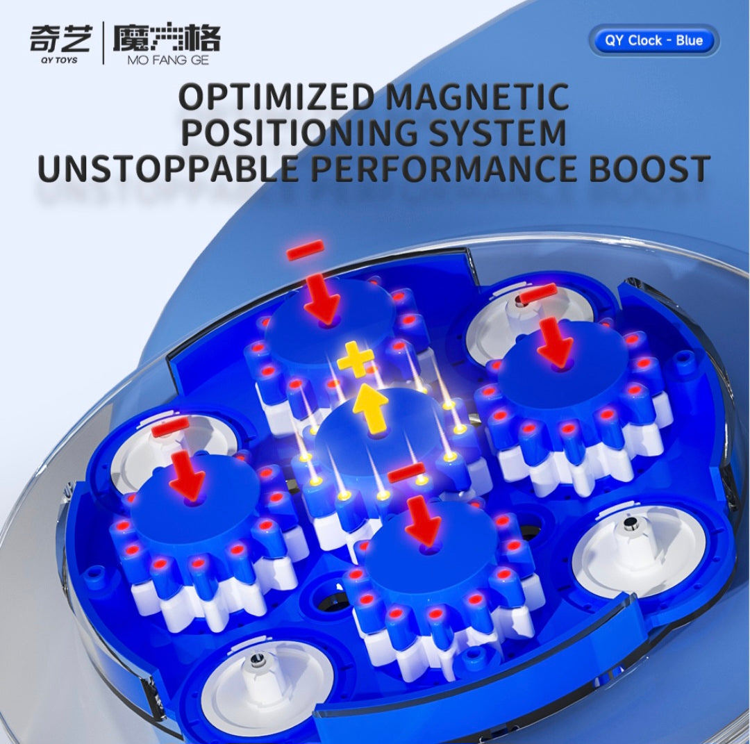 QiYi Glacier Blue Clock