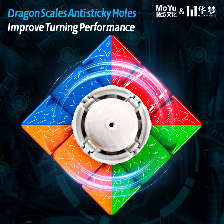 yu＊M MoYu HuaMeng YS3M 20 Magnet Ballcore UV 3x3 – The Cubeology