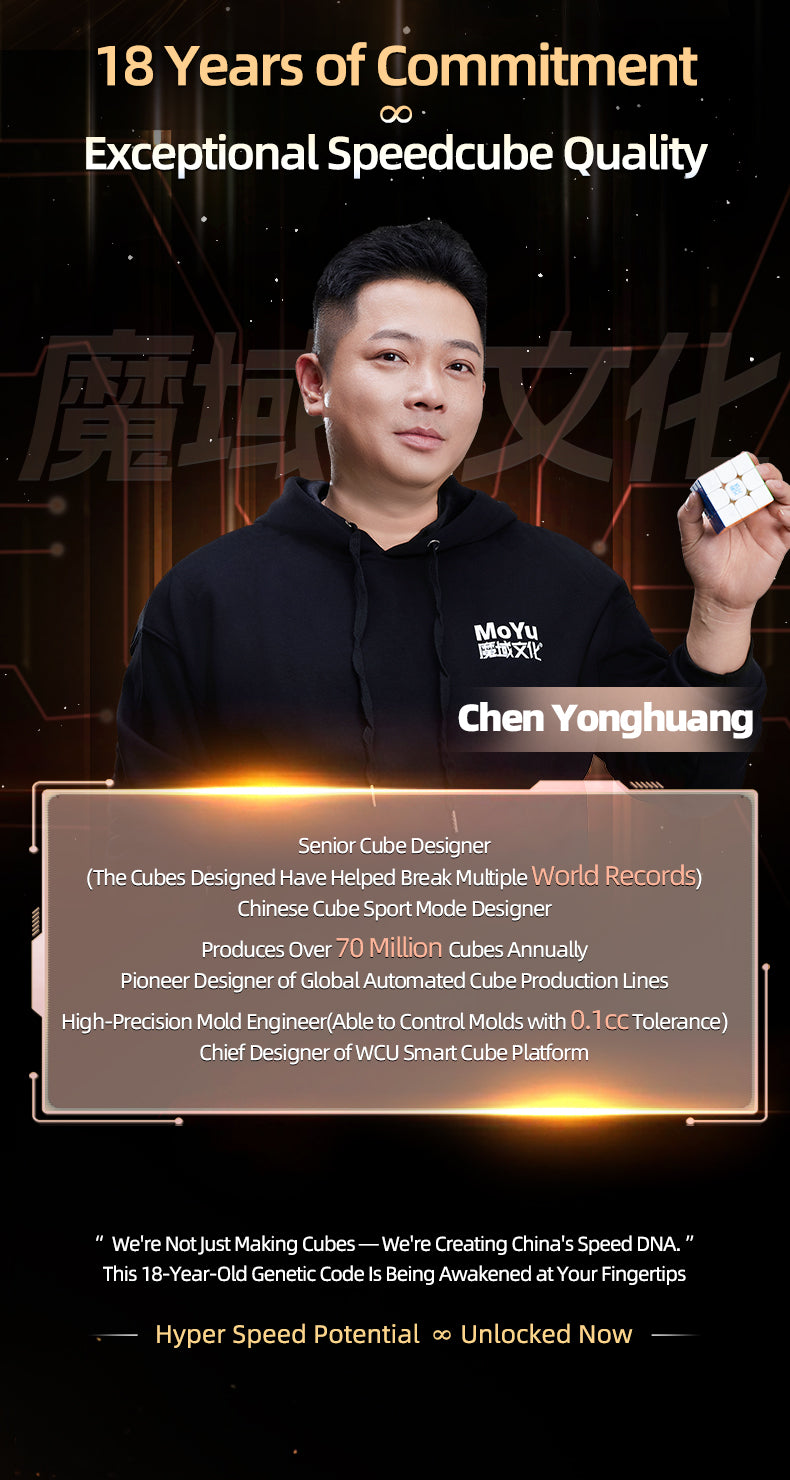 MoYu WRM AI v11 18th Anniversary Edition 3x3