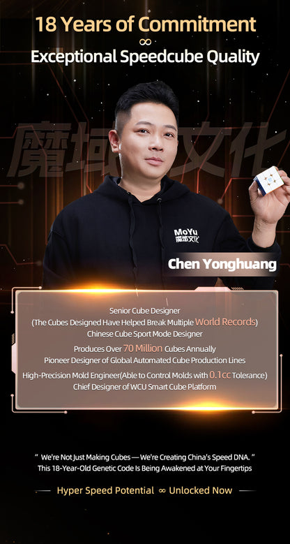 MoYu WRM AI v11 18th Anniversary Edition 3x3