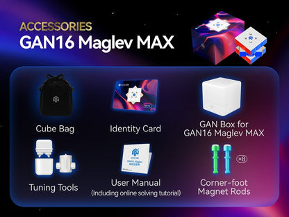 Gan 16 Maglev Max UV 3x3