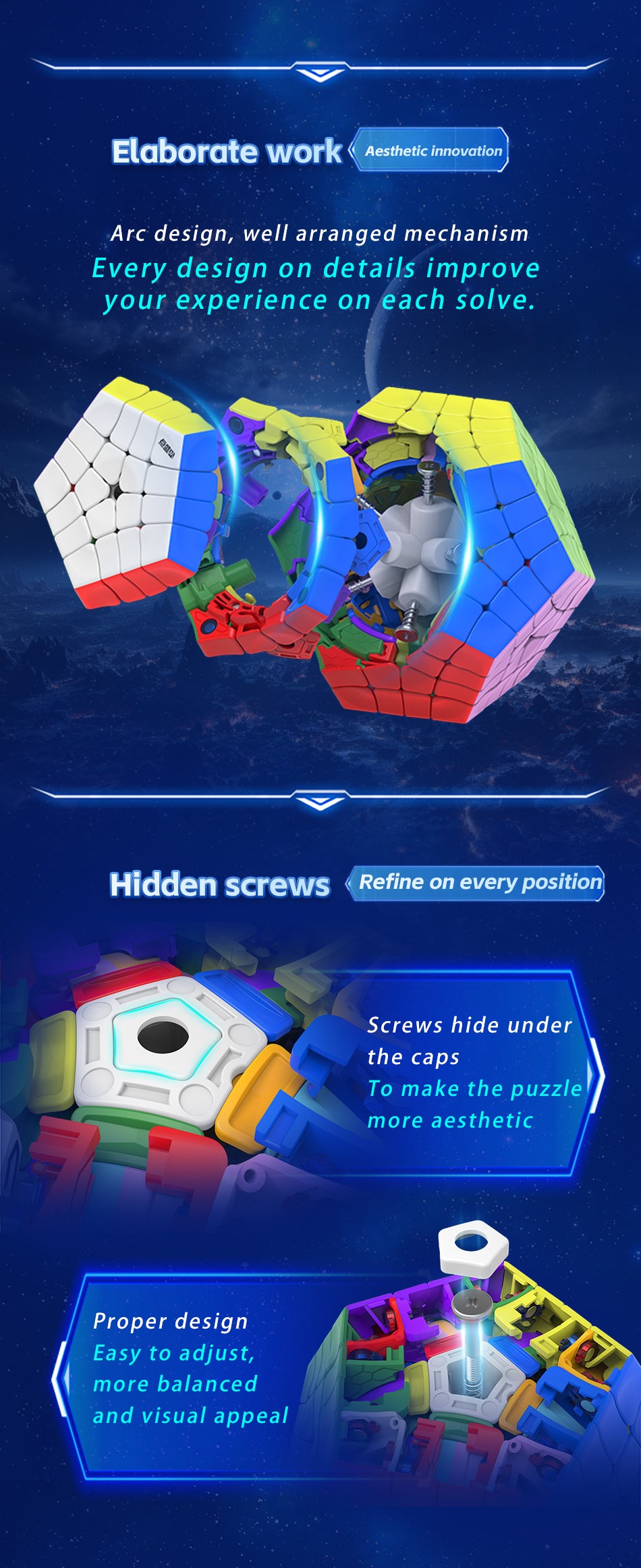 Diansheng Galaxy Master Kilominx M – The Cubeology